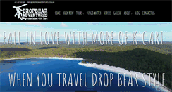 Desktop Screenshot of dropbearadventures.com.au